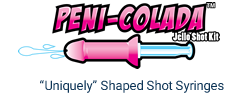 Peni-Colada Stiffy Straws – EZ-Gelatin Shot Products